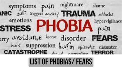fear & hunger skidrow|list of types of fears.